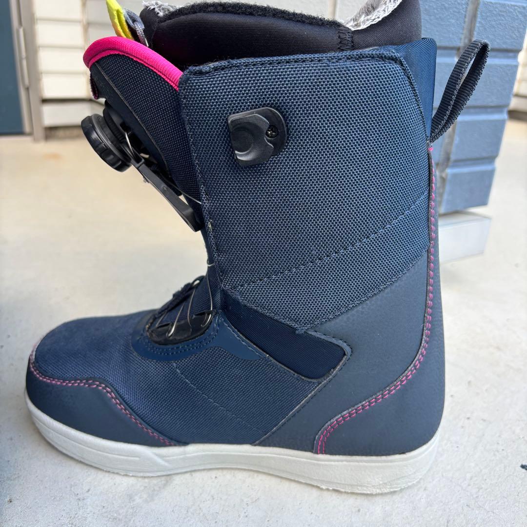 FLUX フラックス スノーボードブーツ レディース メンズ ネイビー/ピンク