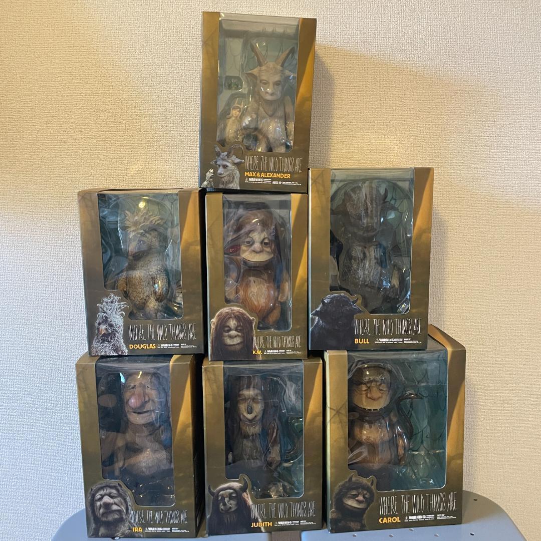 かいじゅうたちのいるところ　フィギュアセット メディコム・トイ