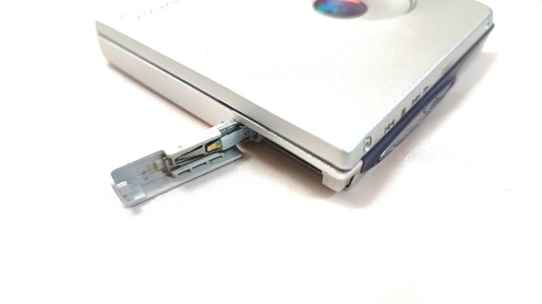 SONY　MDウォークマン　MZ-E707　シルバー　簡易動作確認済