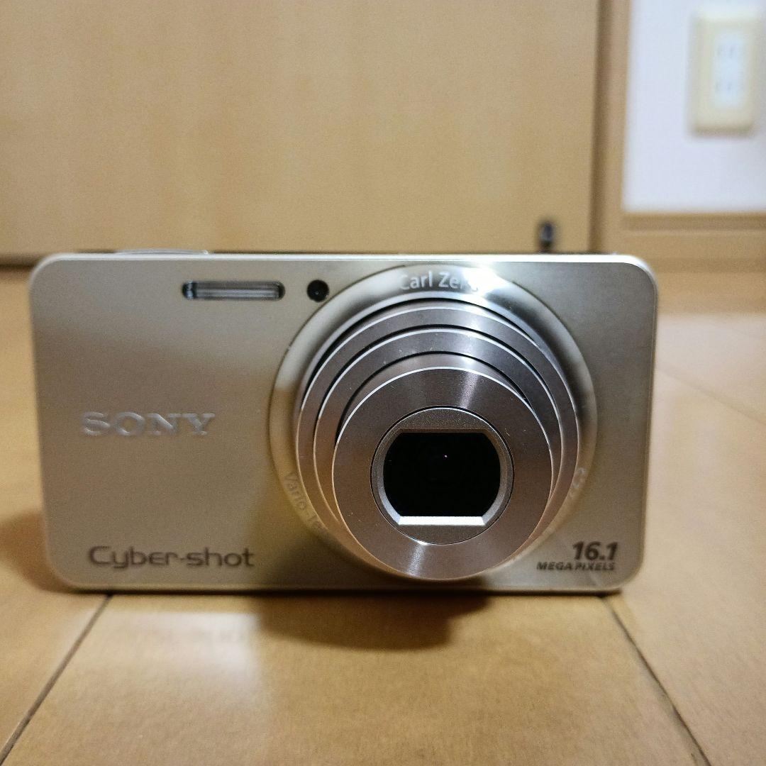SONY Cyber-shot DSC-W570 ゴールド 純正ケース付