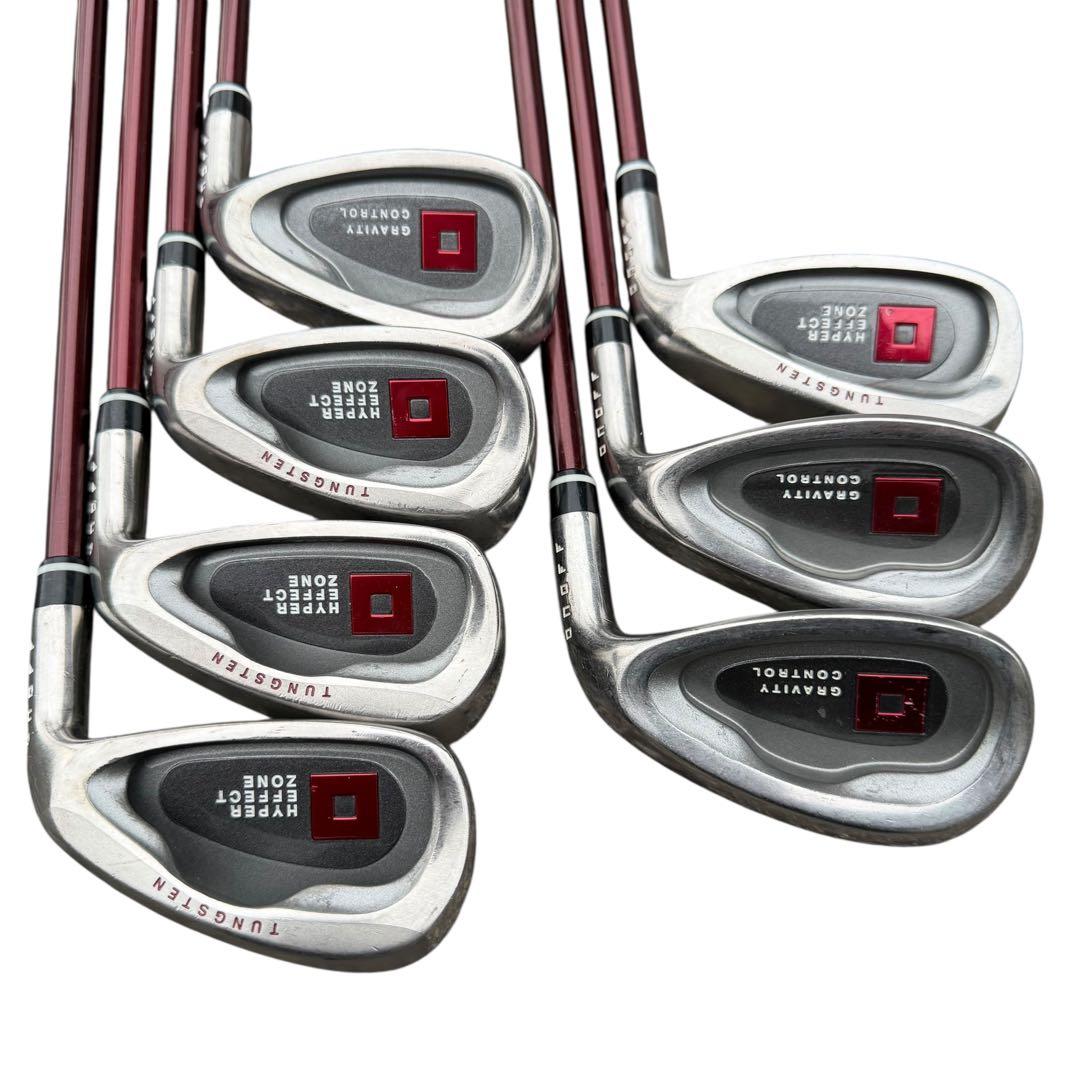 【初心者向】ONOFF レディース アイアン7本 L 右用 LP-408I