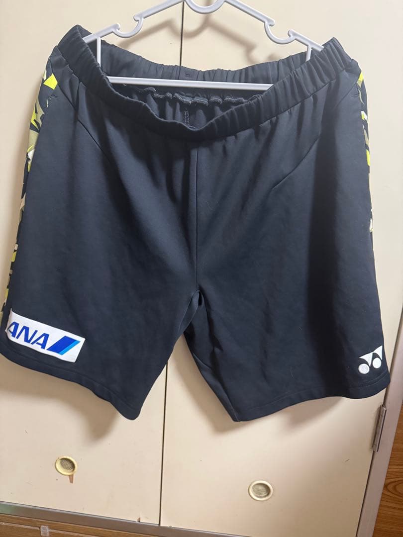 ヨネックス日本代表桃田賢斗ハーフパンツ