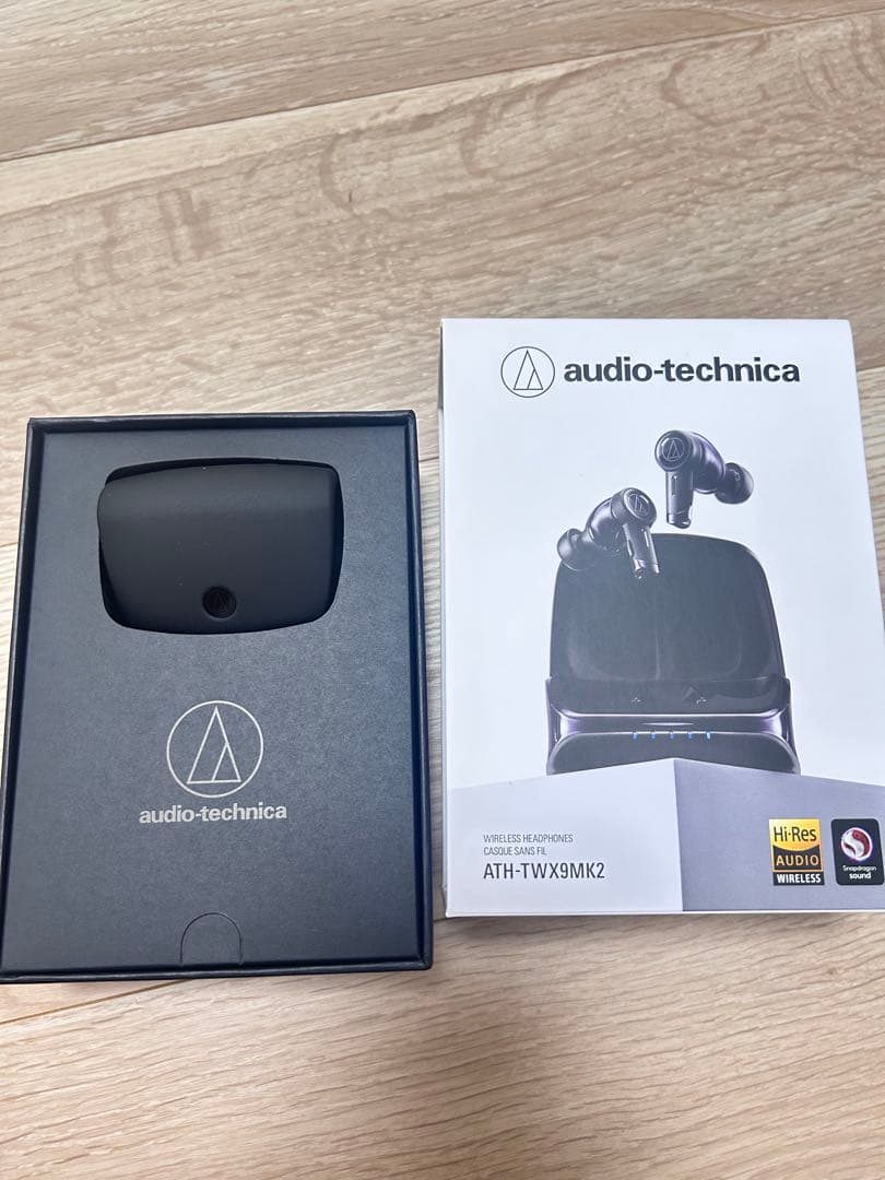 【美品】audio-technica ATH-TWX9 MK2ブラックおまけ付き