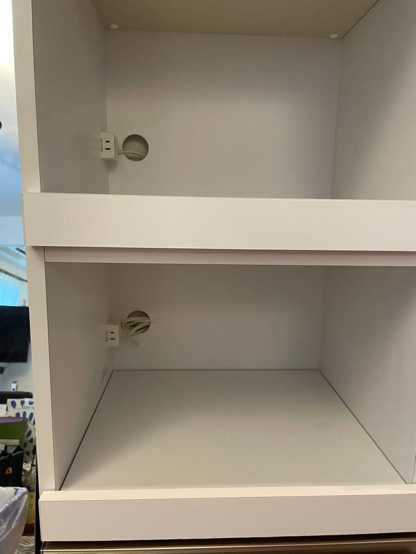 ［更にお値下げしました］キッチン収納　レンジ台　コンセント　日本製