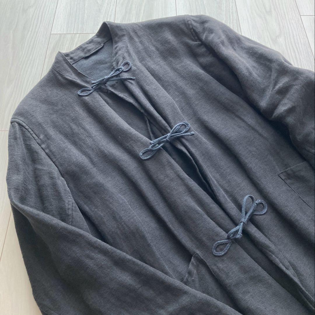 comoli リネンスタンドカラーチャイナジャケット サイズ:1