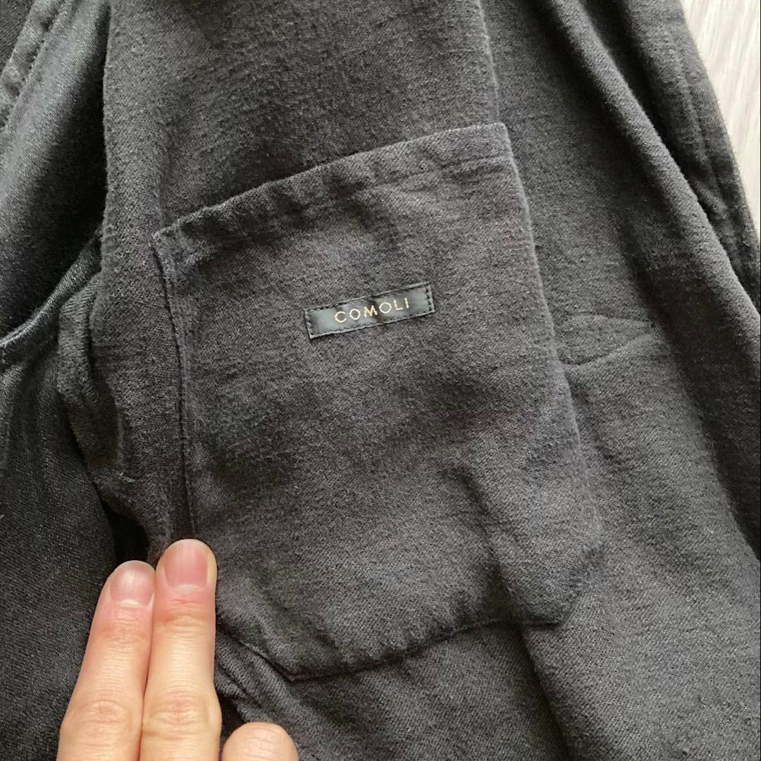 comoli リネンスタンドカラーチャイナジャケット サイズ:1