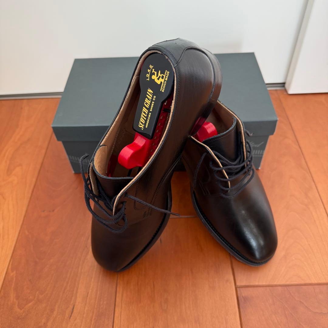 SCOTCH GRAIN スコッチグレイン 25.5 ブラック 3524 箱付き