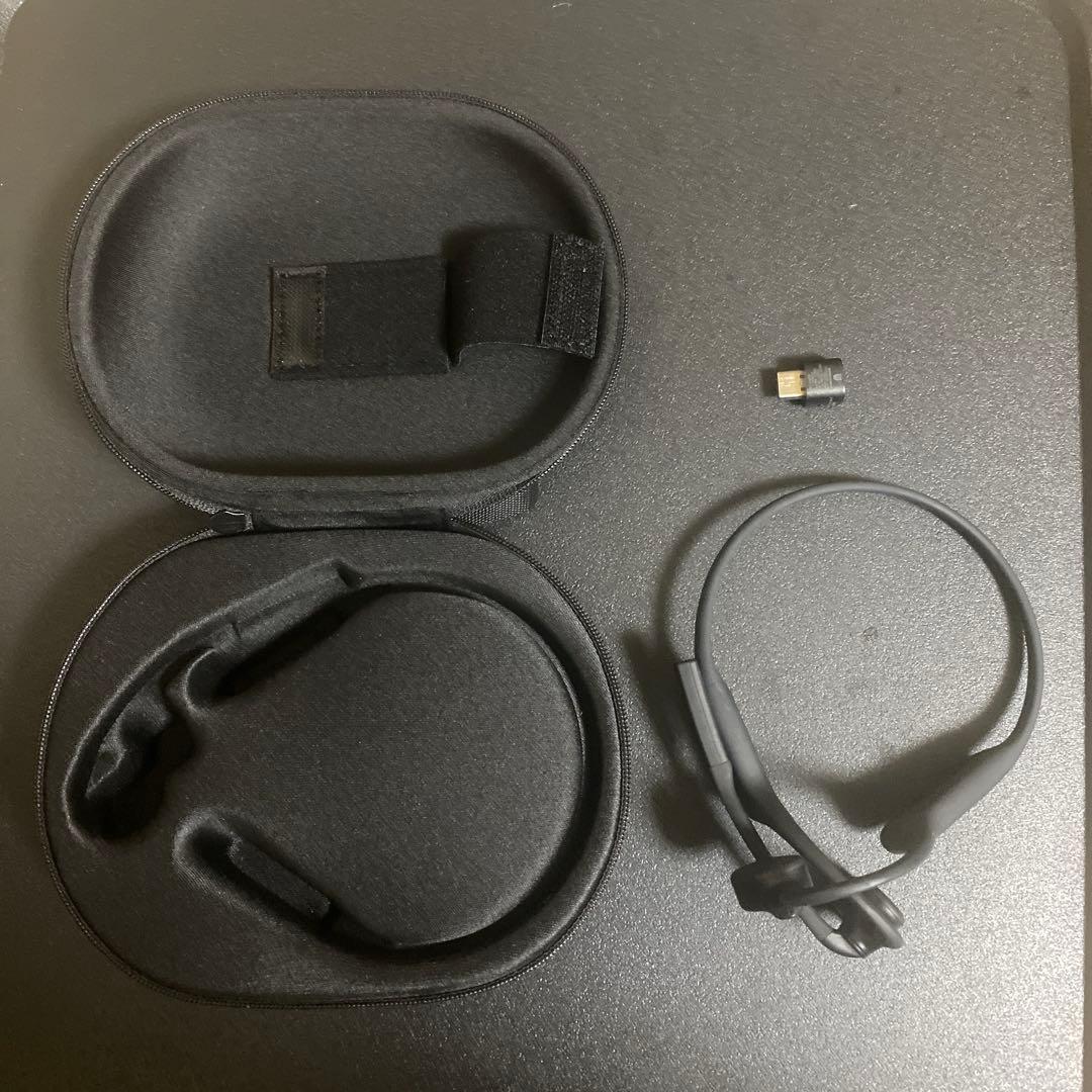 Shokz OpenComm2 2025 Upgrade アダプター付き