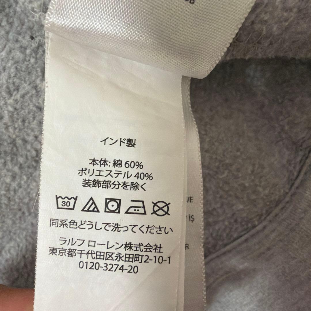 【お値下げ中！】Polo by Ralph Lauren グレーパーカー S