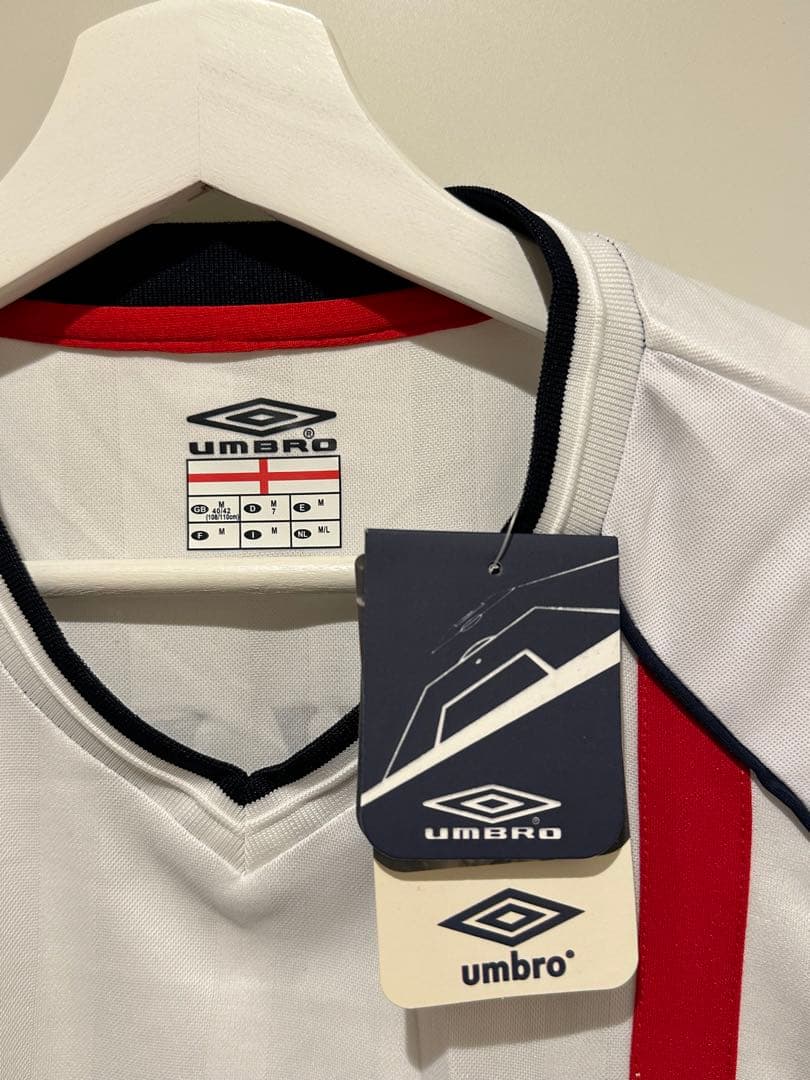 イングランド代表 2002W 長袖　サッカーユニフォーム