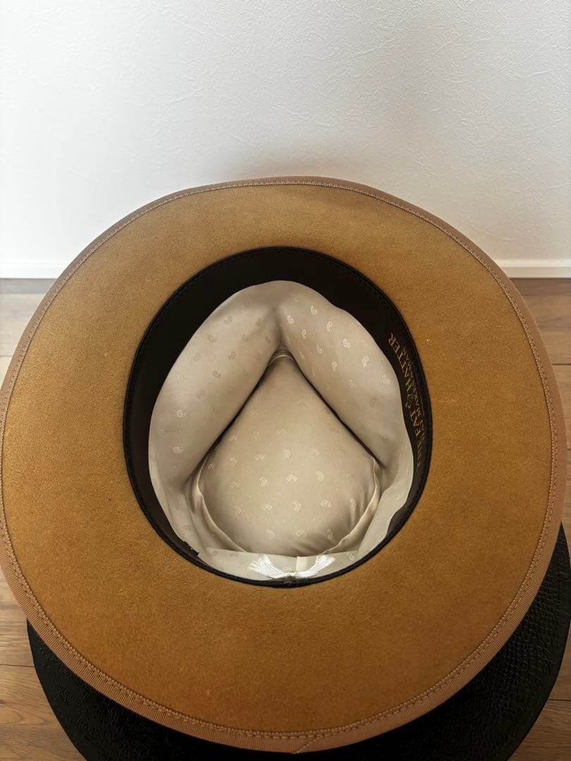 H*o様 THE FAT HATTER フェルトハット ベージュ