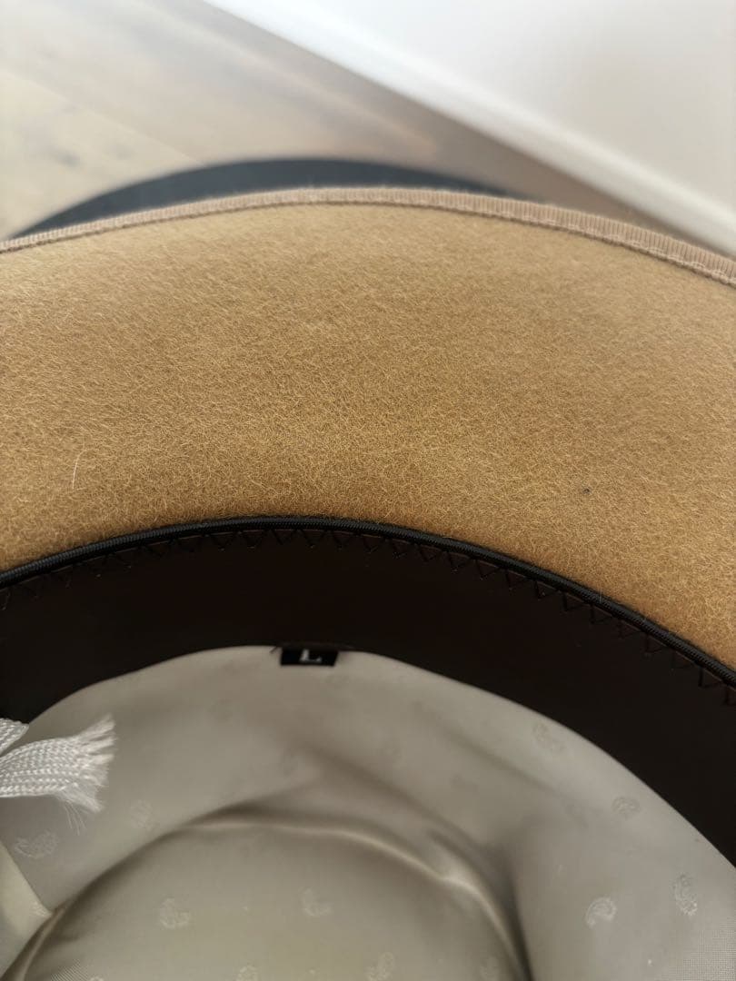 H*o様 THE FAT HATTER フェルトハット ベージュ