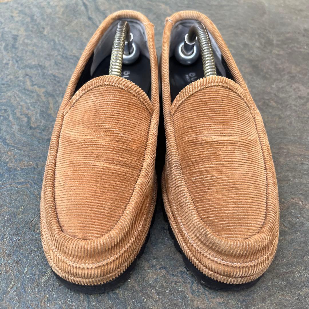 BLOHM◆ローファー/25cm/Homies Rat/BEG/コーデュロイ