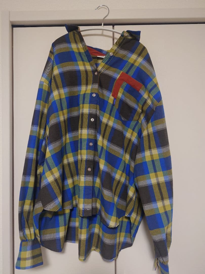 niko and… B with M チェックシャツ×ロンTセット