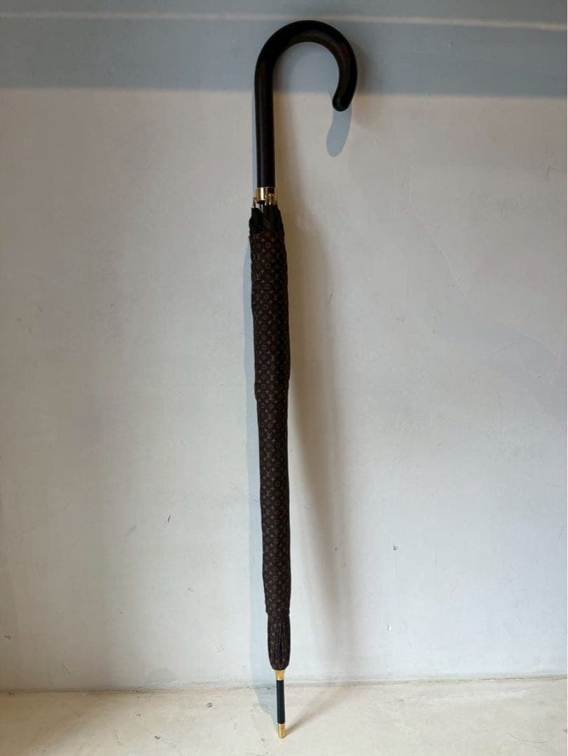 【試し使いのみ】LOUIS VUITTONモノグラム パラプルュイ ジブレ 傘