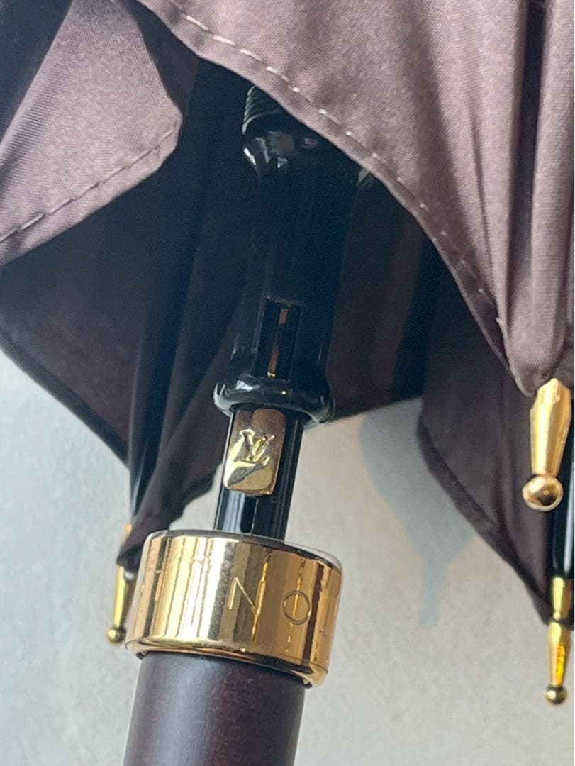 【試し使いのみ】LOUIS VUITTONモノグラム パラプルュイ ジブレ 傘