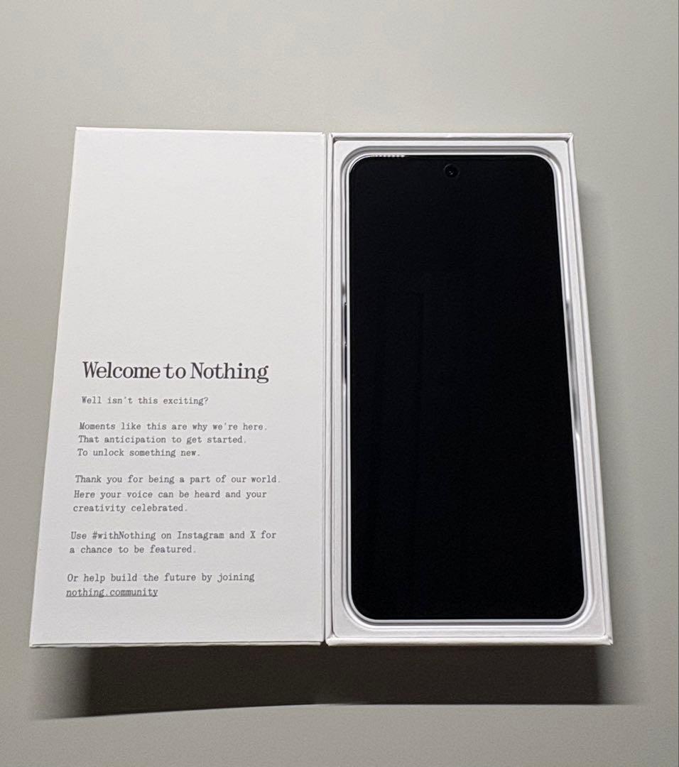 Nothing Phone (3a) ホワイト