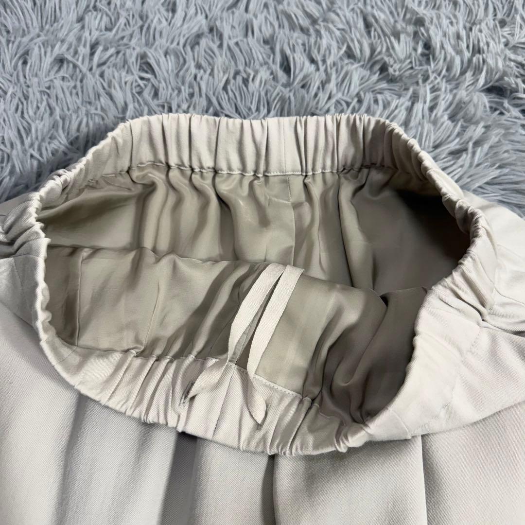 美品✨エヴァムエヴァ ウールイージーパンツ ウエストゴム ワイドパンツ ゆったり