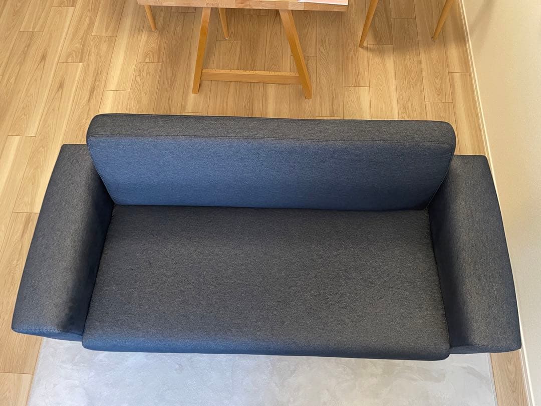 【美品】2.5人掛けソファ クッション付き [幅159] LOWYA