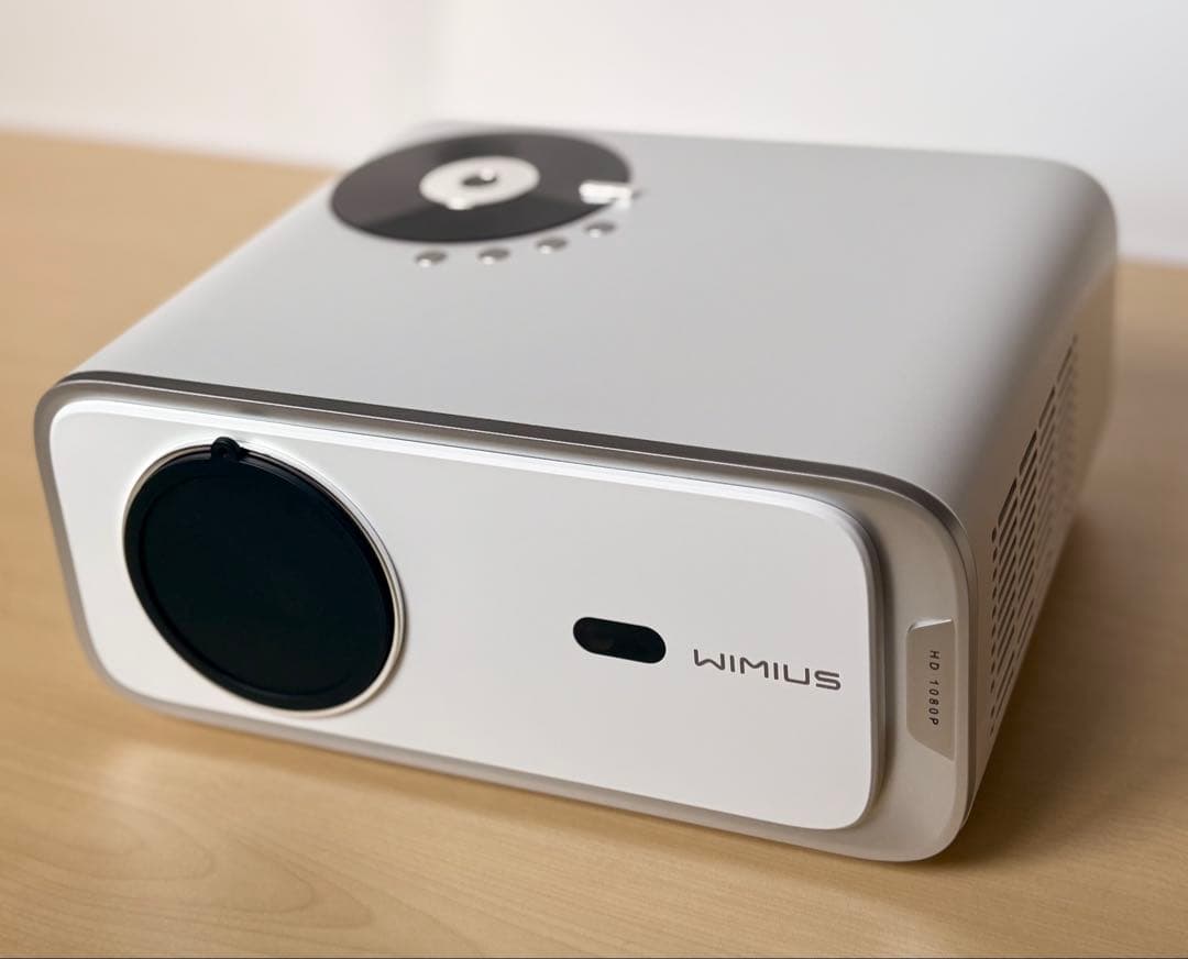 【美品】WIMIUS P63 ビデオプロジェクター 本体　付属品