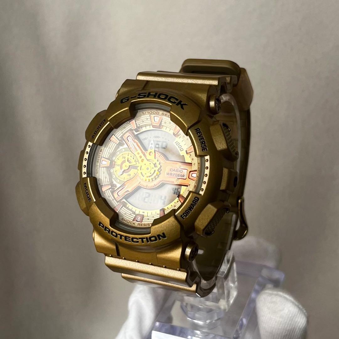 わ*郎様 新品同様 G-SHOCK GMA-S110GD ゴールド 希少 電池新