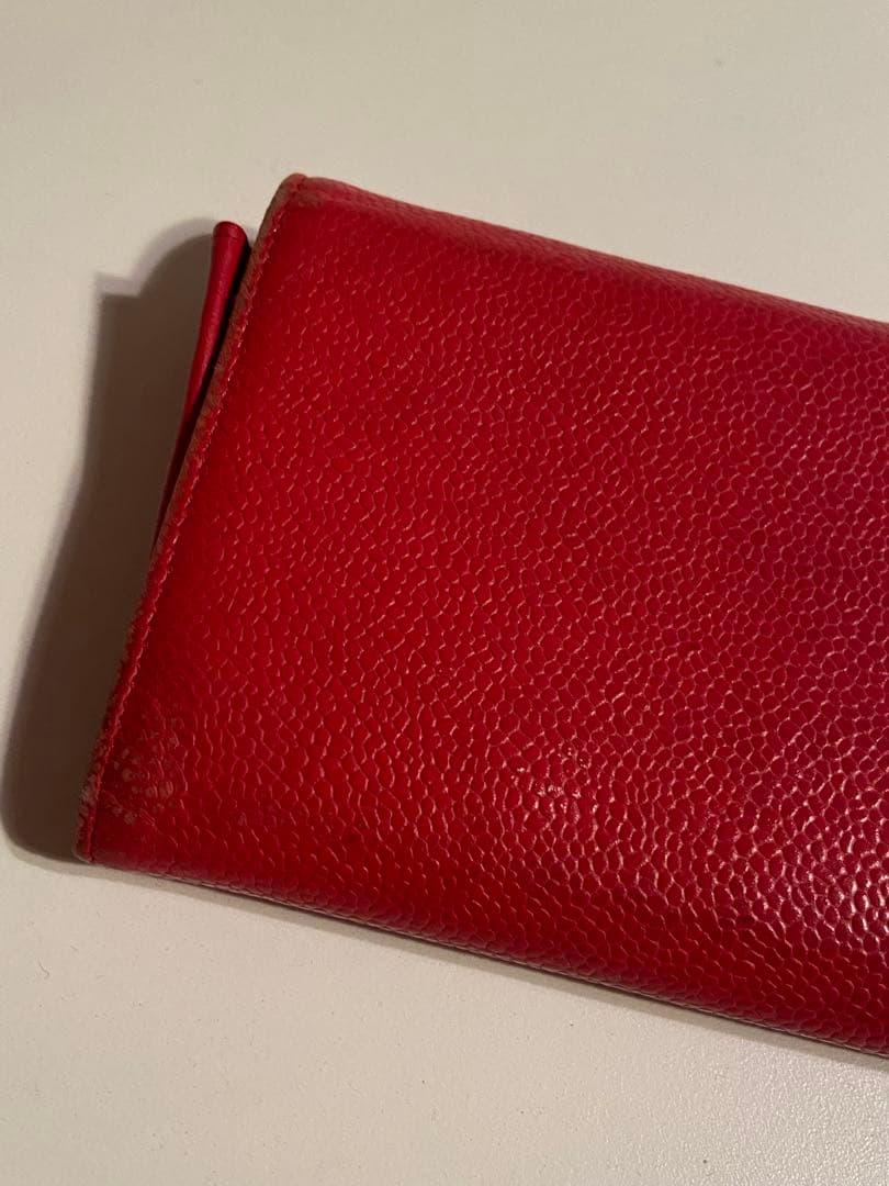 CHANEL 長財布　ピンク