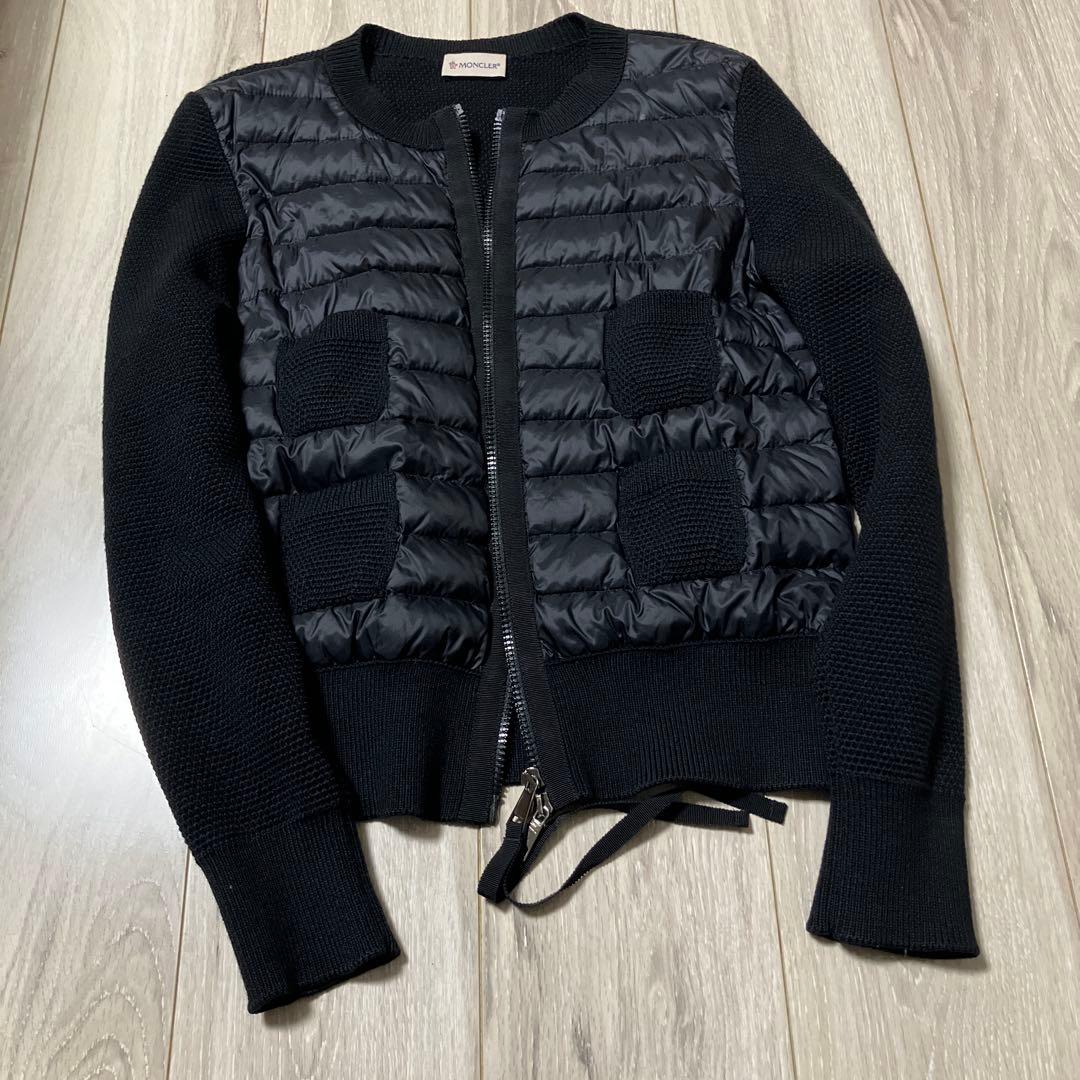 ★NY★MONCLER ニットダウンブルゾン