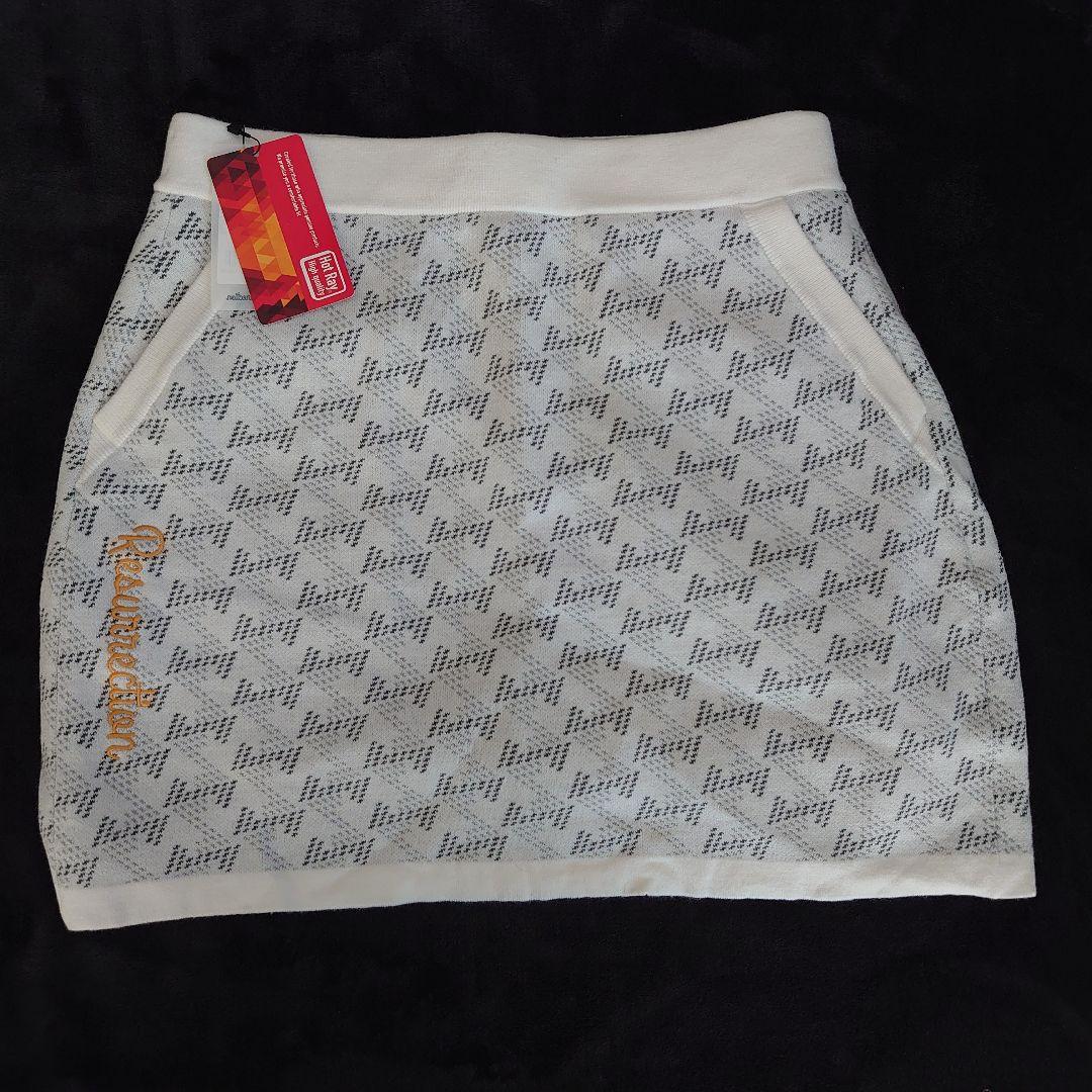 【新品未使用】レザレクション　GMクルーネックニットとスカートセット