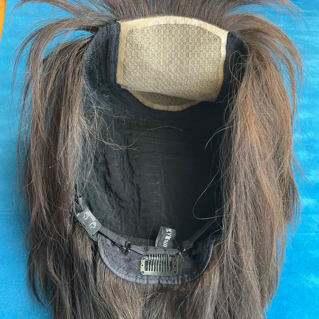 医療用ウィッグ　人毛100% Ｌsize