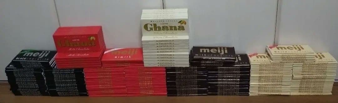 明治板チョコチョコレート＆ガーナチョコレート275枚詰め合わせ