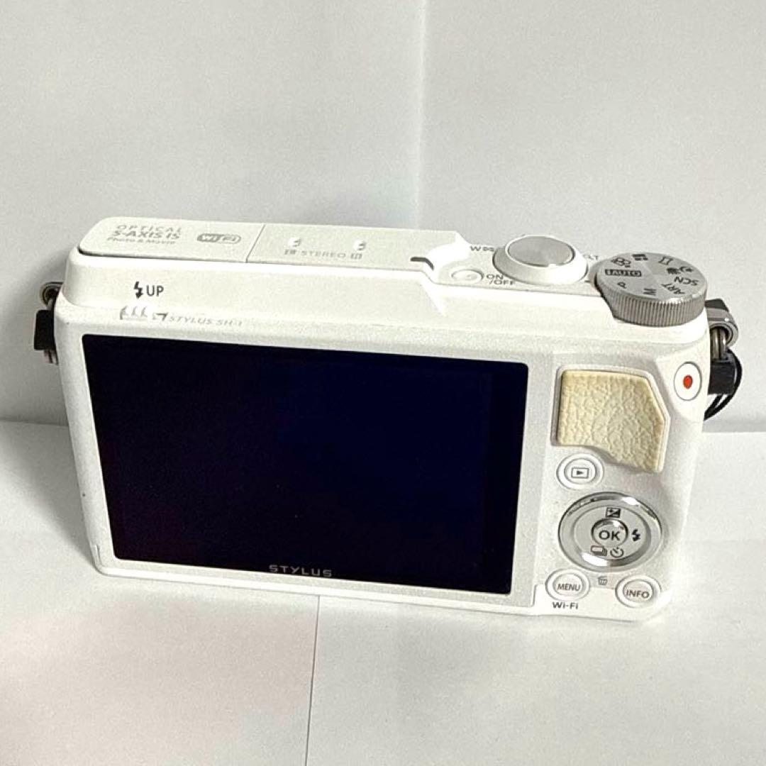 ☆軽量コンパクト☆OLYMPUS STYLUS SH-1 ホワイト☆