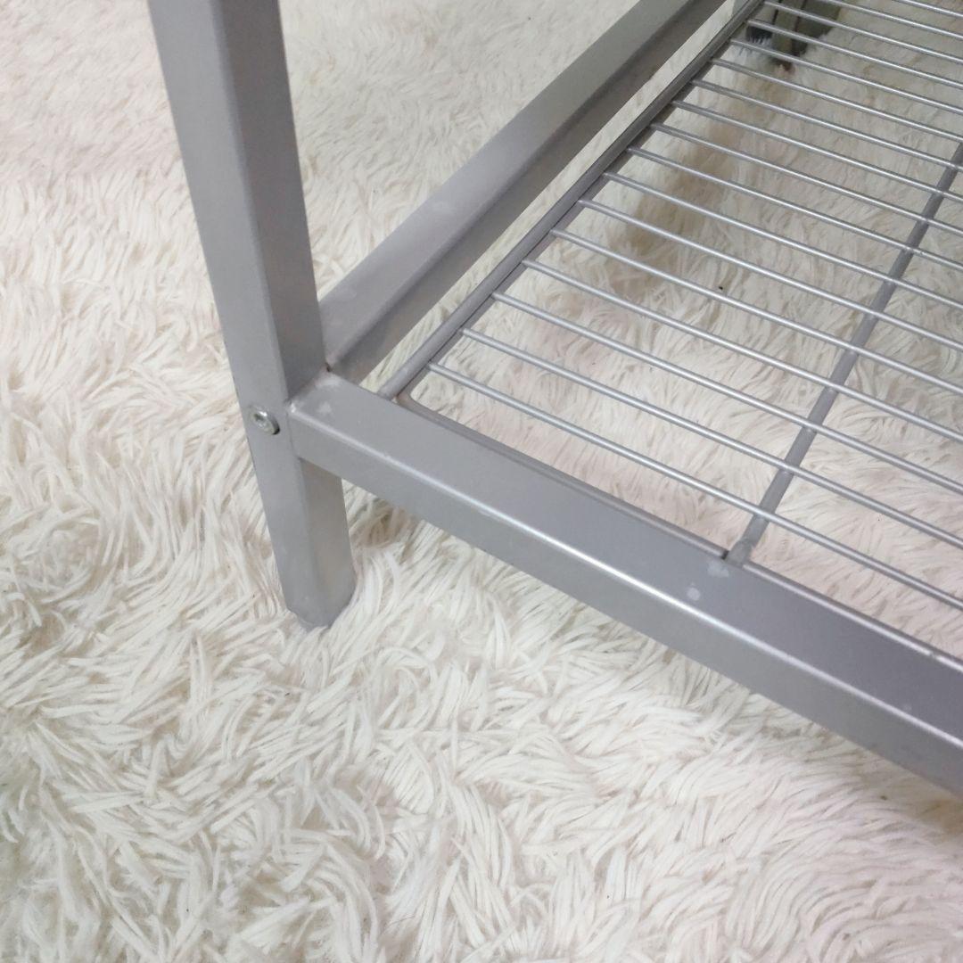 【希少 廃盤モデル】IKEA UDDEN ステンレスワゴン　キッチンワゴン作業台