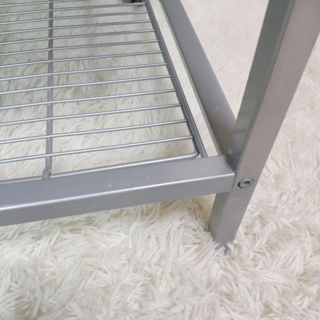 【希少 廃盤モデル】IKEA UDDEN ステンレスワゴン　キッチンワゴン作業台