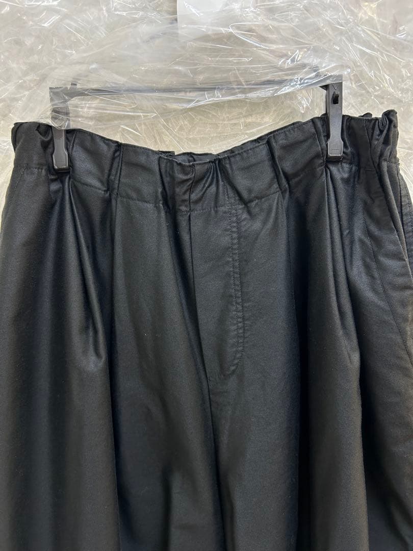 mizuiro ind ワイドカーゴパンツ　ブラック