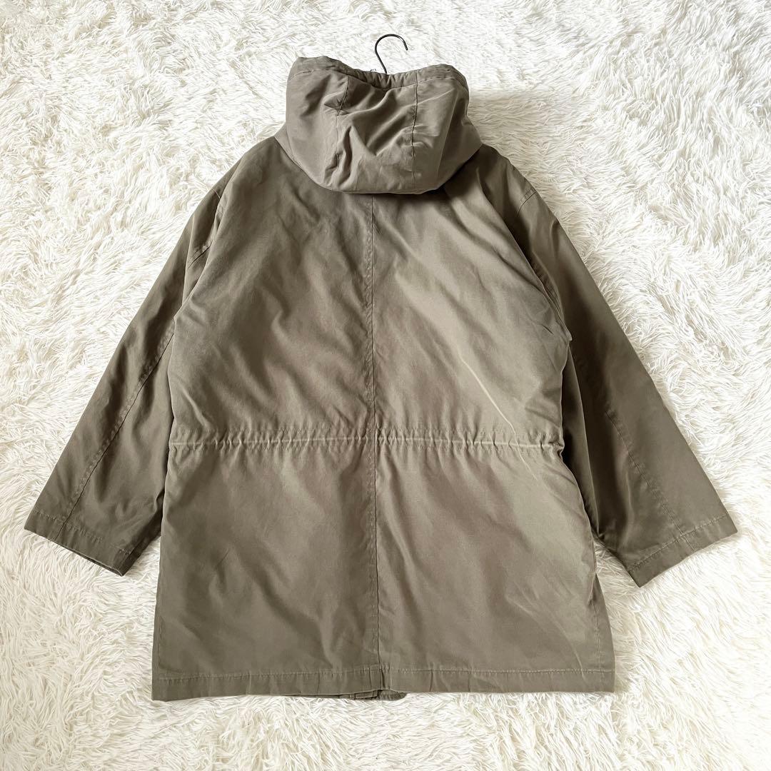 Burberrys　フードジャケット コート ノバチェック 中綿ライナー　玉虫色