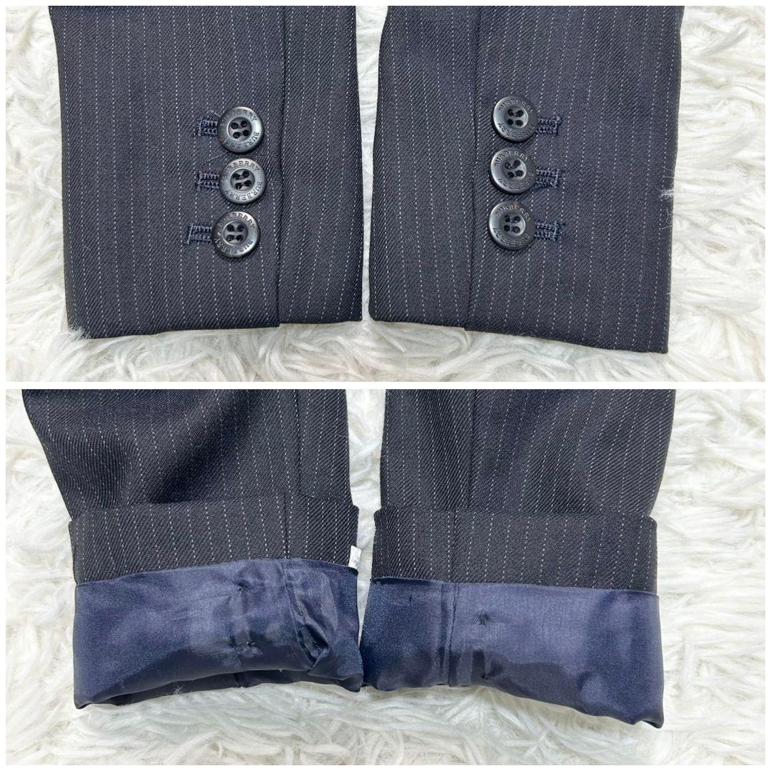 【美品】バーバリー フォーマル スーツ キッズ 100 ブラック 卒服 冠婚葬祭