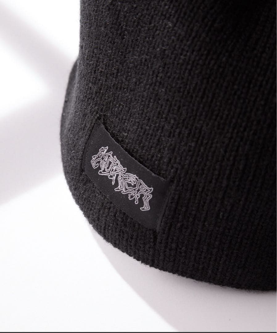 【新品】Cat ear l eyelet knit beanie