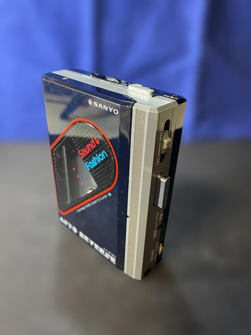 【希少 整備品】SANYO サンヨー JJ-P30 カセットプレイヤー 日本製