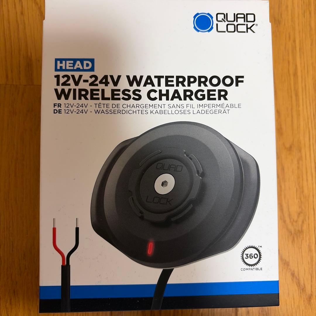 クアッドロック　QUAD LOCK ワイヤレスチャージャー　バイク用スマホ充電