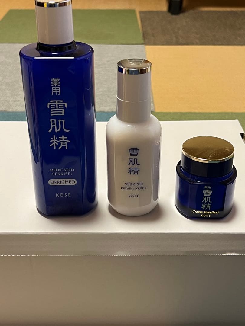 KOSE 雪肌精 化粧水・美容乳液・クリームエクセレント 3種セット