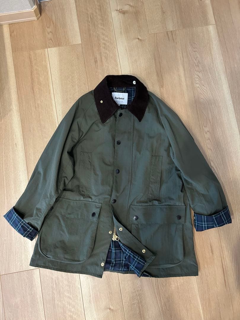 Barbour Spick &Span 別注　バブアー　カーキ36
