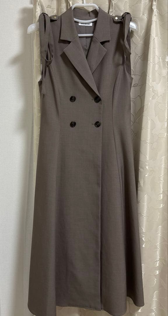 NATURALBEAUTY BASIC ショルダーリボンジャンスカ