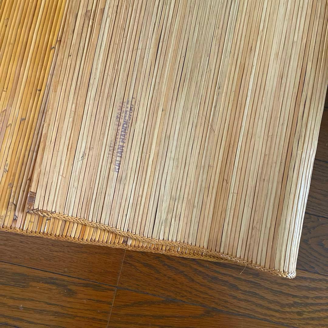 天然素材籐むしろカーペット　225×190
