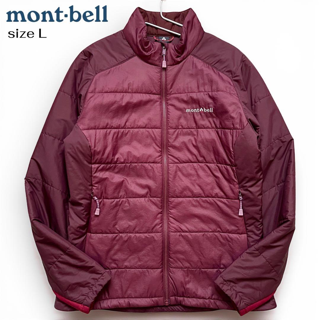 未使用級 mont-bell レディース U.L.サーマラップ size L