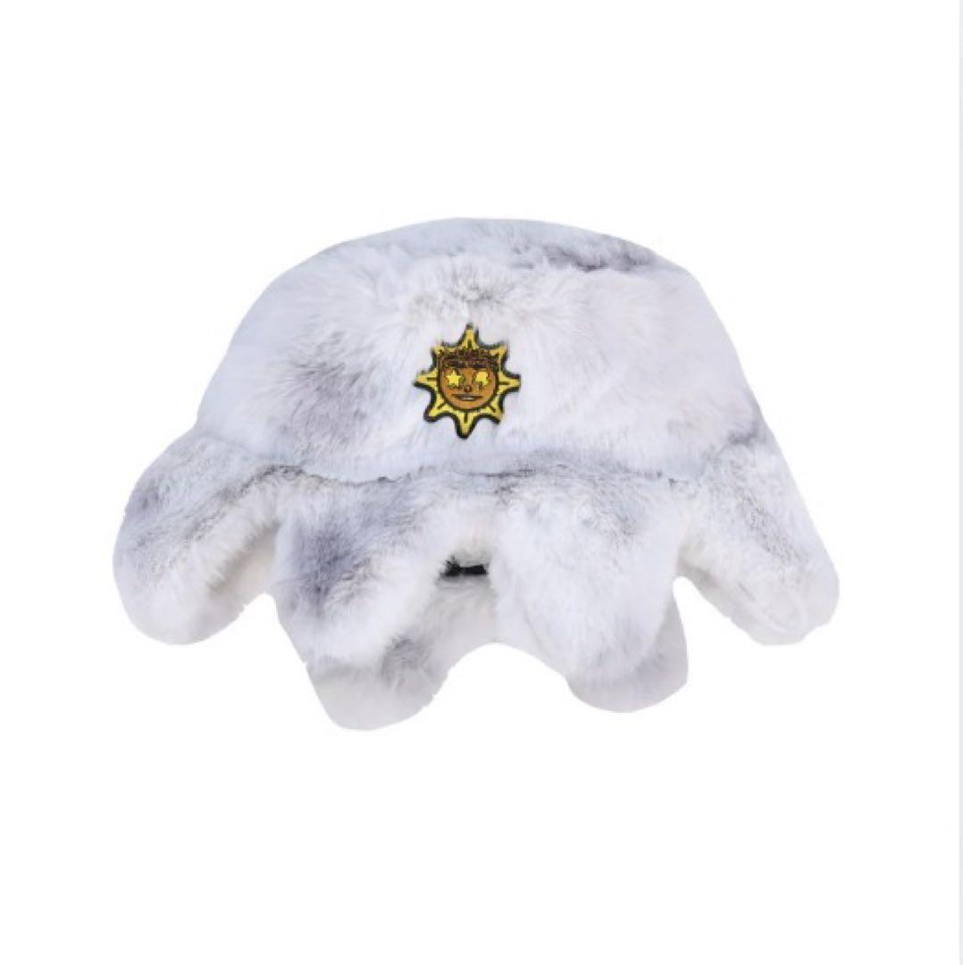 確実正規品（証拠あり）glogang ホワイト　バケットハット　ビーニー