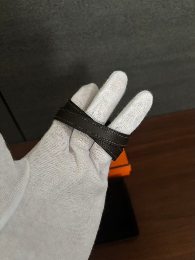 エルメス　メドール　レザー　ブレスレット