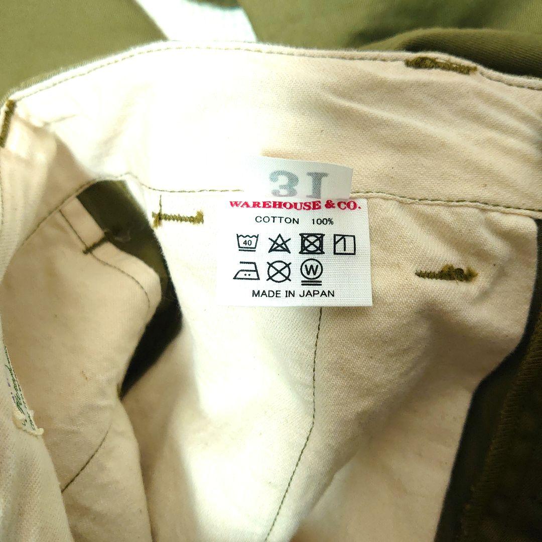 ✨美品✨ウエアハウス チノパン1082 グリーン w31アメカジ