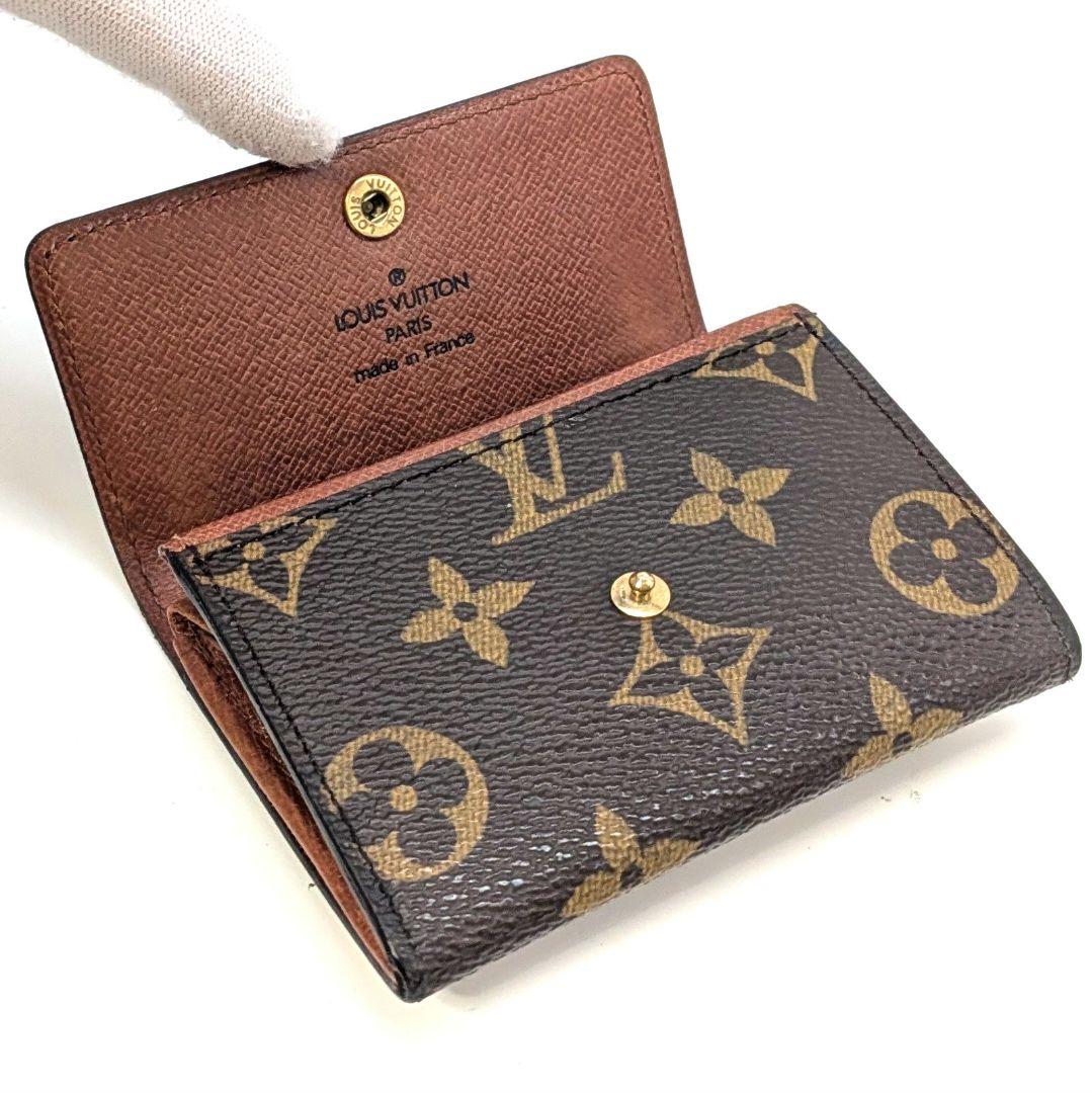 ルイヴィトン モノグラム ポルトモネ プラケース A24