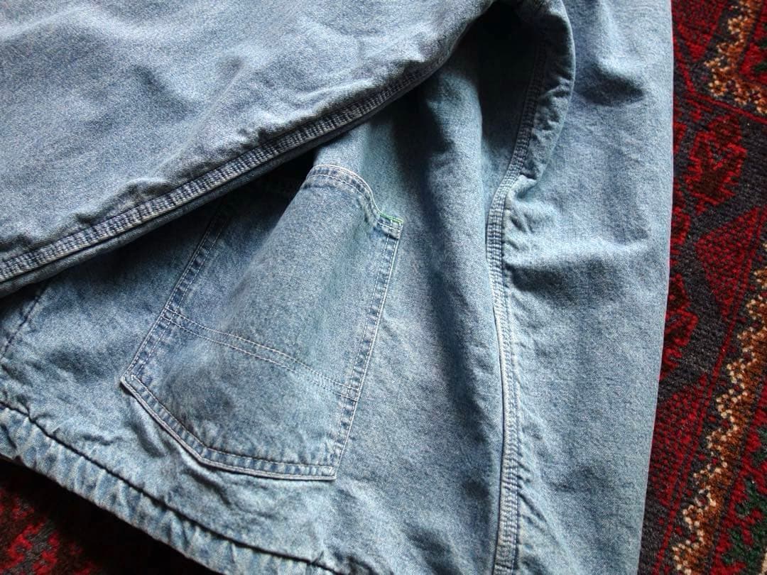 OSHKOSH デニム カバーオール ブランケット48R オシュコシュUSA製