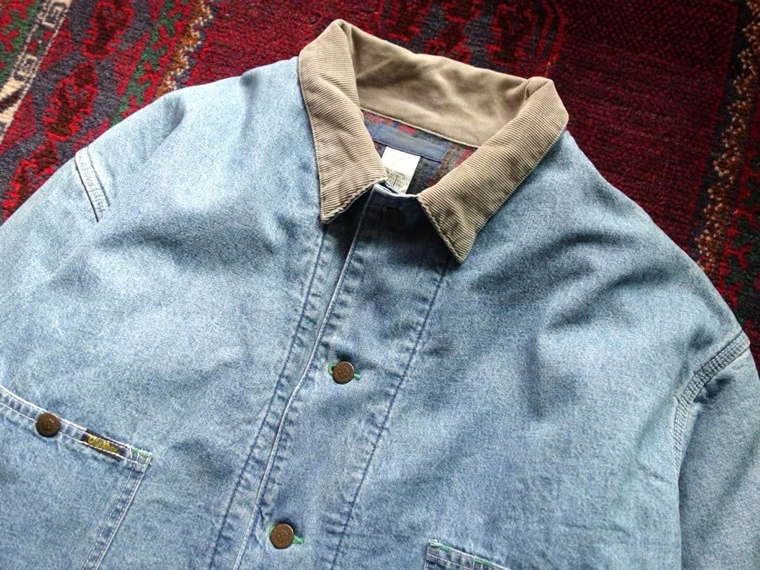 OSHKOSH デニム カバーオール ブランケット48R オシュコシュUSA製